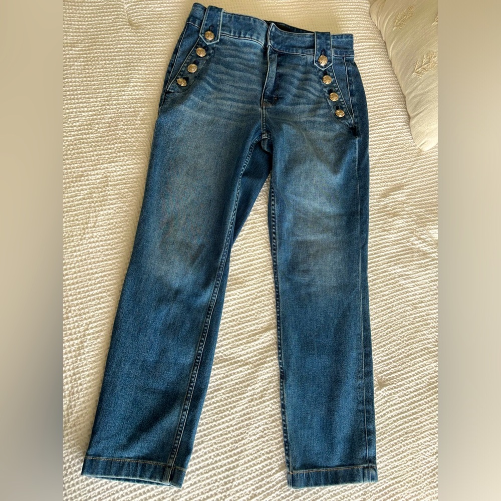 NWOT WHBM Mariner Jeans-size 8